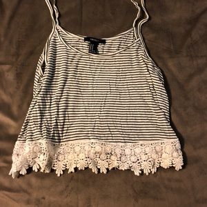 Striped tank top